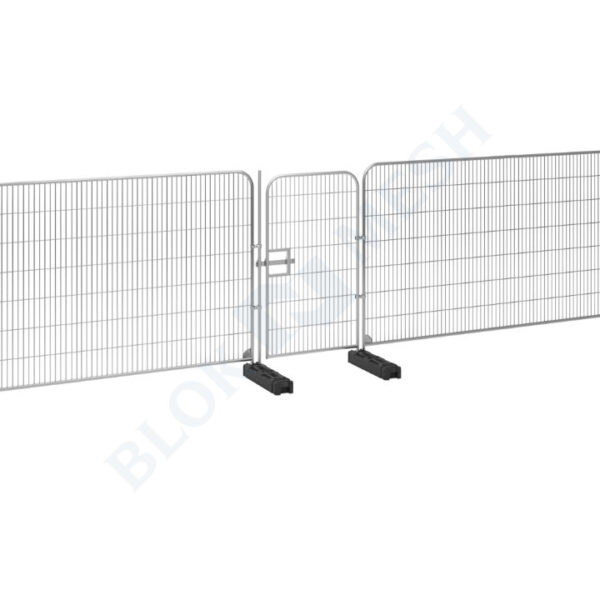 1m Temporary Fencing Pedestrian Gate with Latchpole