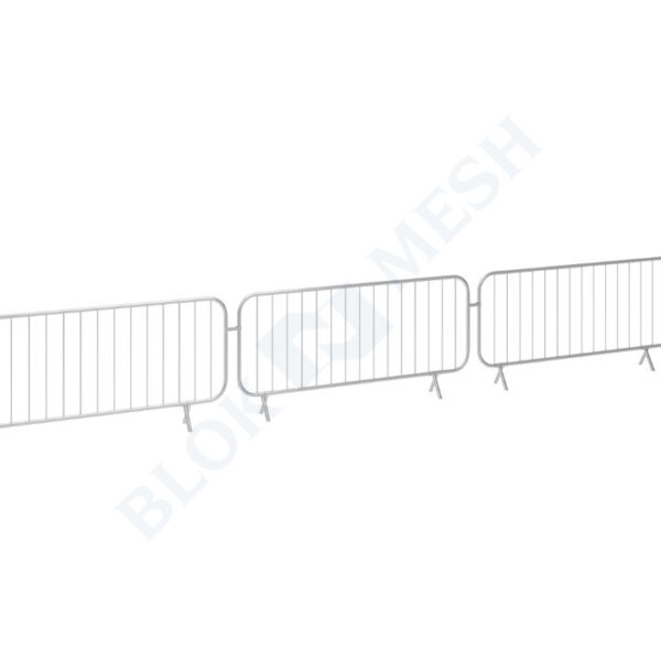 Crowd Control Bar Barrier - Fixed Leg