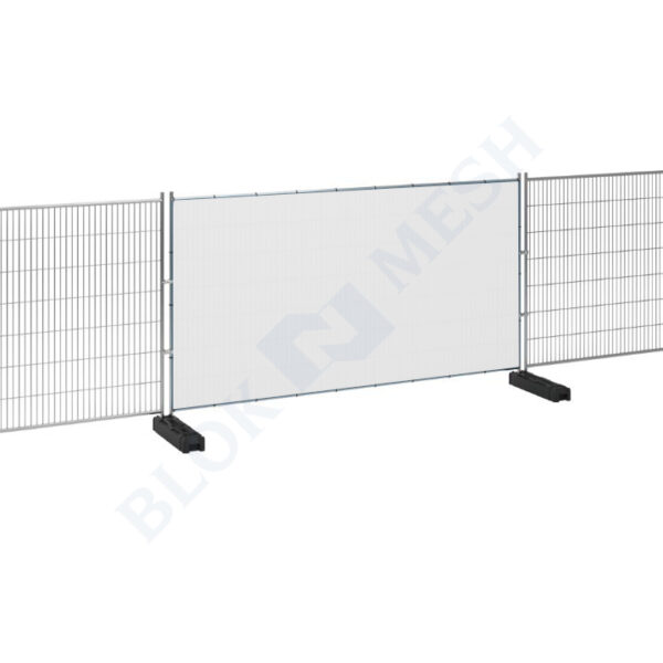 Net Mesh Tarpaulin - White