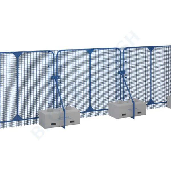 POLMIL® Base Level Security Fence with SafeBlok™ - 2.4m