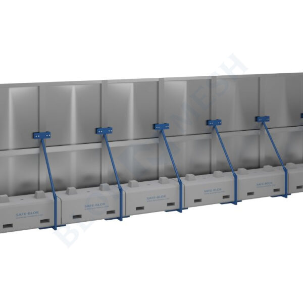 Secure Hoard - Steel on Ground Hoarding System