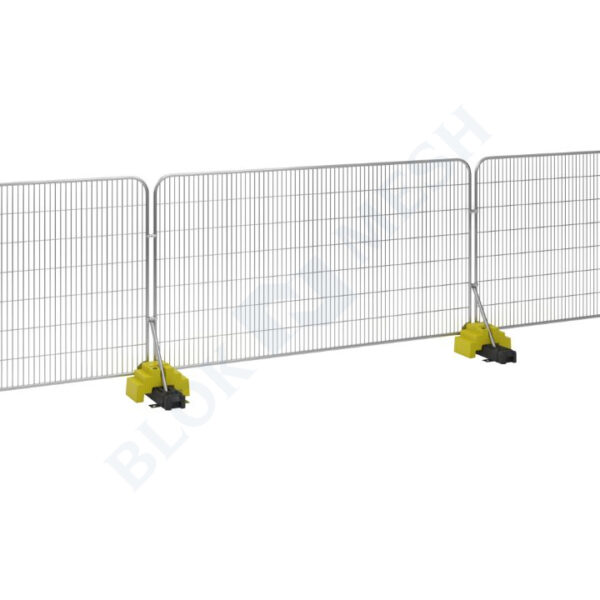 Temporary Fencing Set with Short Brace - 1no. BraceBlok™