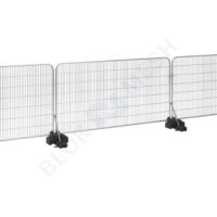 Temporary Fencing Set with Short Brace - 1no. SoloBlok™