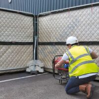 Acoustic Shield™ Noise Reduction Tarpaulin Testing
