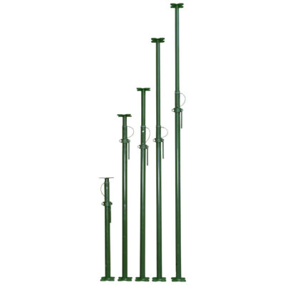 Multiple Adjustable Steel props
