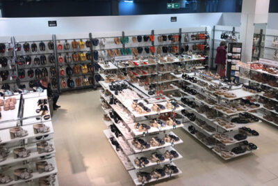 Blok n Mesh Ready Rack Used in Pop up Shop